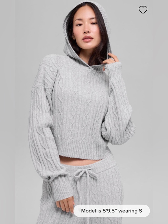 ALO Yoga Sweaters - Alo Yoga Cable Knit Winter Bliss Hoodie Sweater
